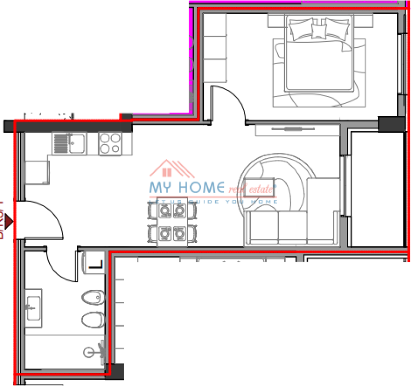 Apartment 1+1 for Sale Aluna Complex Paskuqan