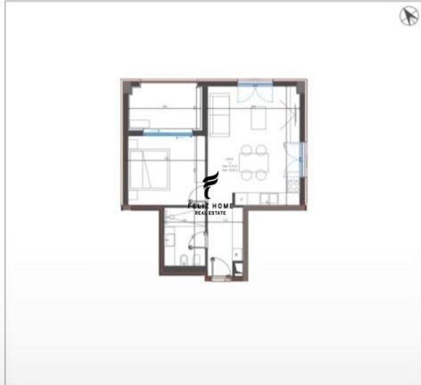 VENDESI APPARTAMENTO 1+1 DHERMI 238.000 EURO FH-65793