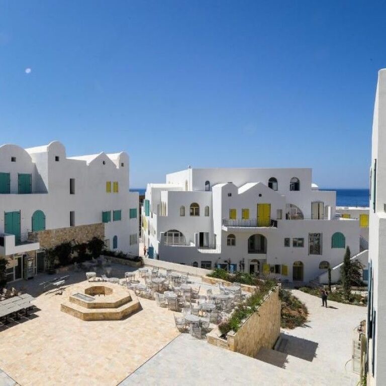 🏝️ Appartamento 2+1 in Vendita – Santorini Residence, Dhërmi ✨
