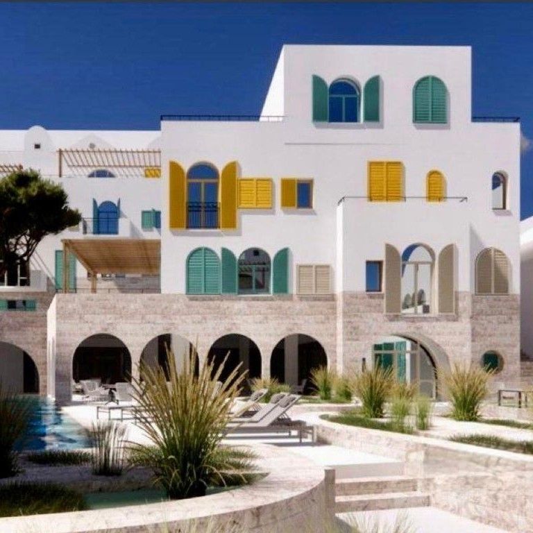 🏝️ Appartamento 2+1 in Vendita – Santorini Residence, Dhërmi ✨