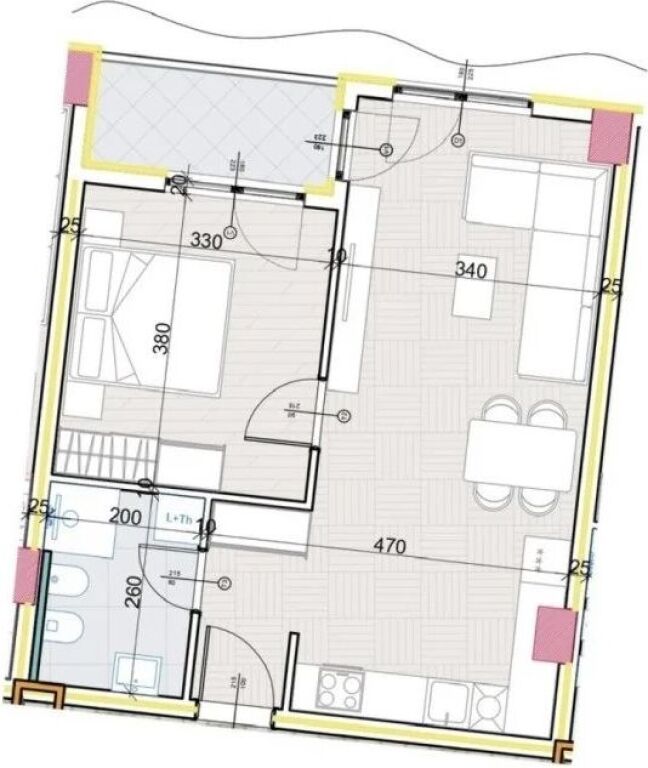 Affitto | Appartamento 1 + 1 | Paskuqan | 92300 €/mese