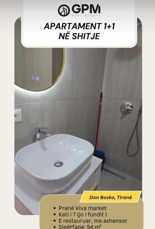 🏡 Apartment 1+1 for sale – Don Bosko, near Viva Market