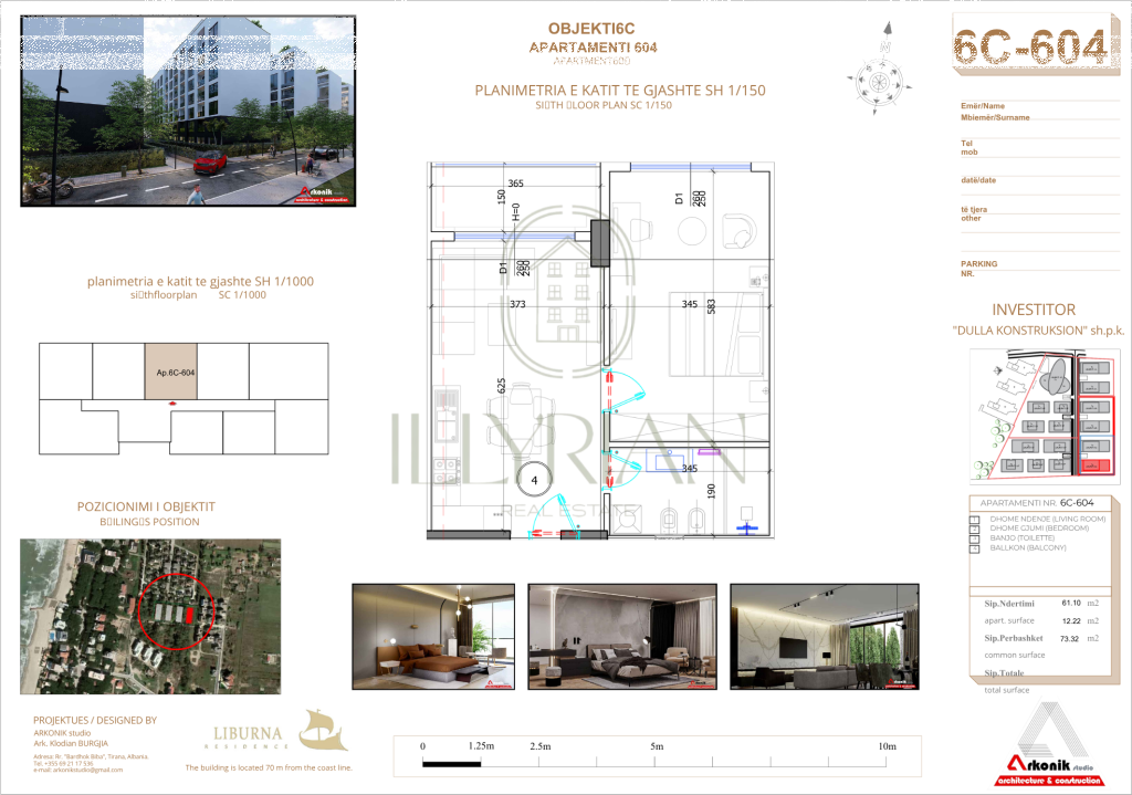 Summer life every day – Modern apartment for sale at Mali i Robit