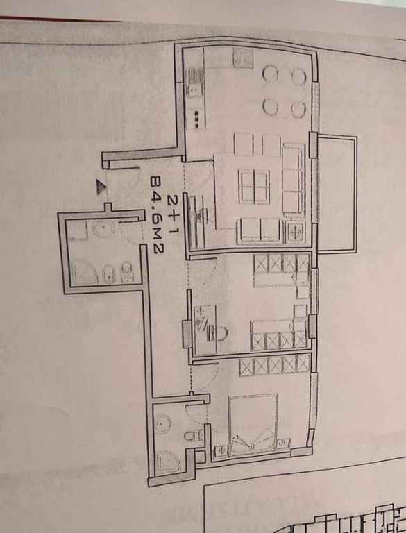 APARTMENT 2+1+2 FOR SALE ROMARIO COMPLEX, ASTIR! €149,000 Total Area 96m2