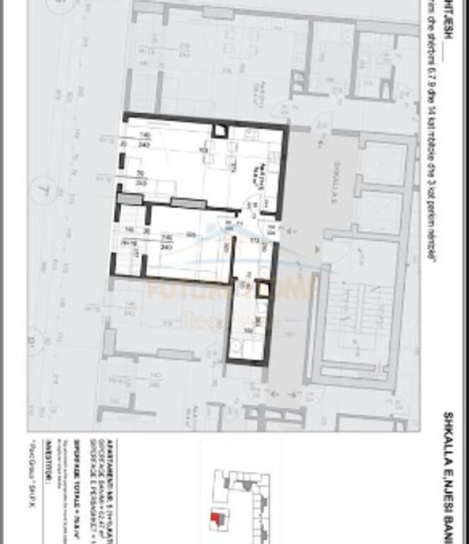 For sale, Apartment 1+1, San Paolo Residence, New Boulevard