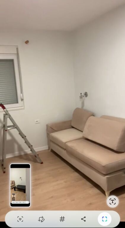 For rent 1+1 furnished near lion park elbasan street  600 eu