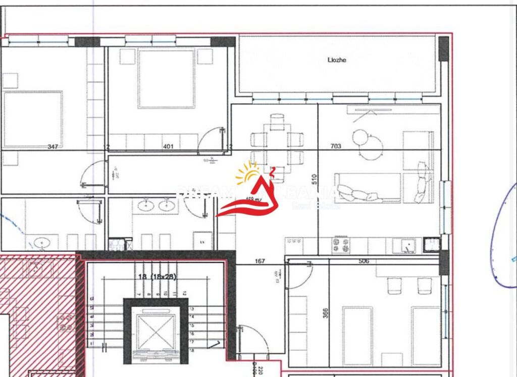 Apartament 3+1+2 Ne Shitje Te Xibraku (ID 41212134)