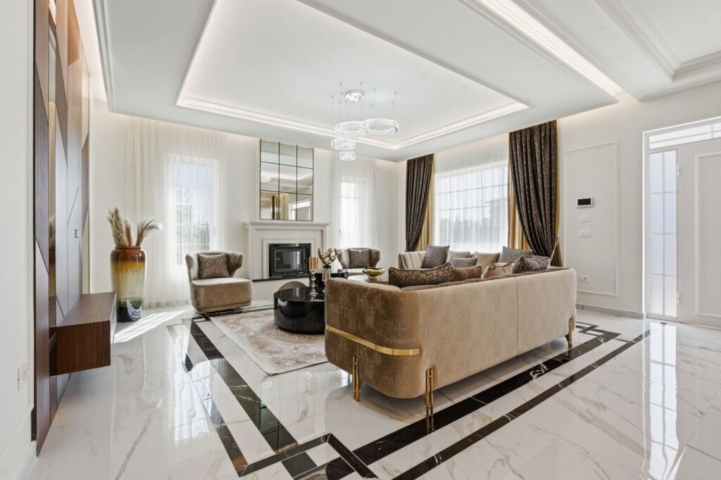 Villa di lusso a 5 km dalla costa di Qerreti, strada Shengjergj (anello nord Kavaje)