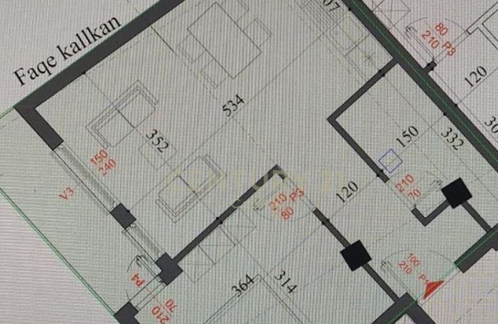 Appartamento 1+1 in vendita in Via Dibrës!