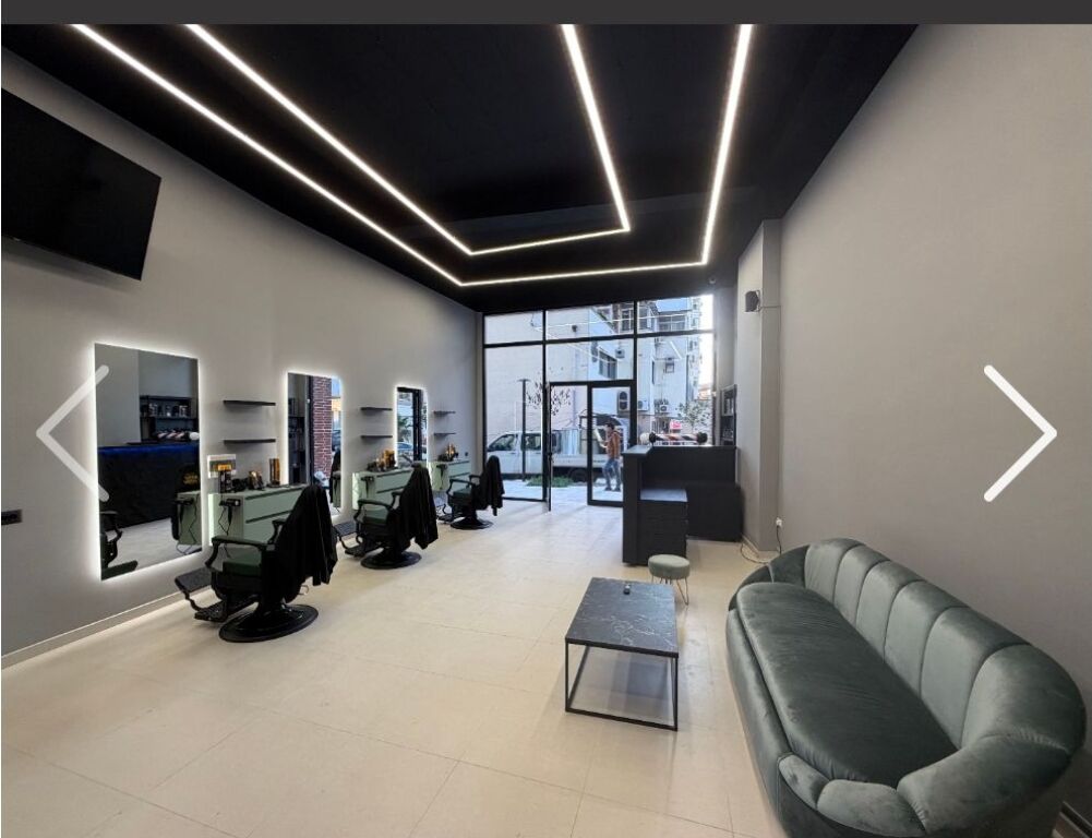 Modern Barber Shop business for sale at Pazari ri