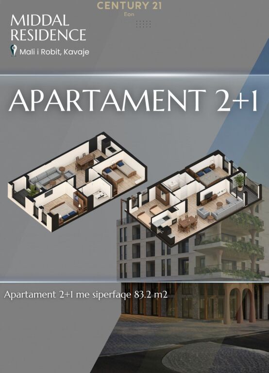 MIDDAL RESIDENCE – Mali i Robit 🌊 PAYMENT POSSIBILITY IN INSTALLMENTS !