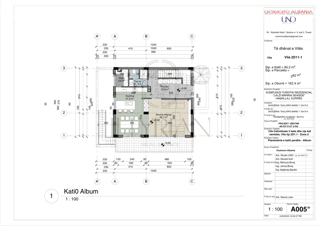 2-storey villa with 4+1 typology and spacious veranda