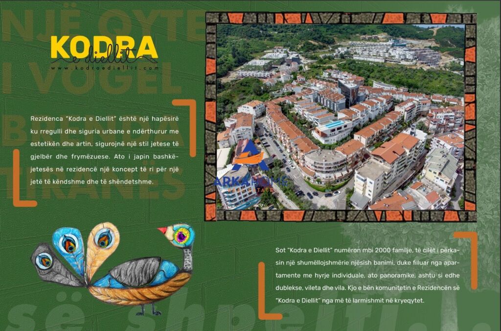 VENDESI DUPLEX 3+1+VERNAD "KODRA E DIELLIT 1" 370.000 EURO