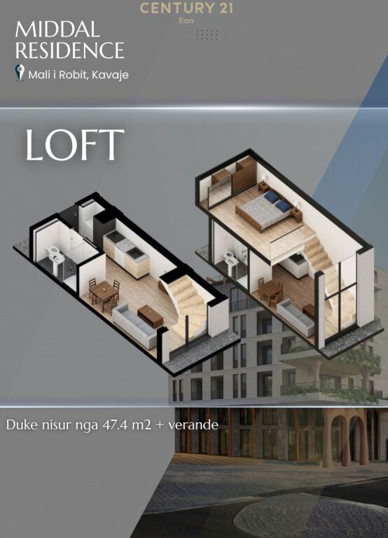 MIDDAL RESIDENCE – Mali i Robit 🌊 PAYMENT POSSIBILITY IN INSTALLMENTS !