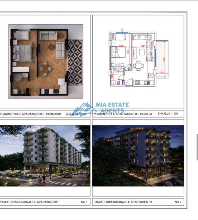 Apartment 1+1 for sale at ERDIAR Residence!!