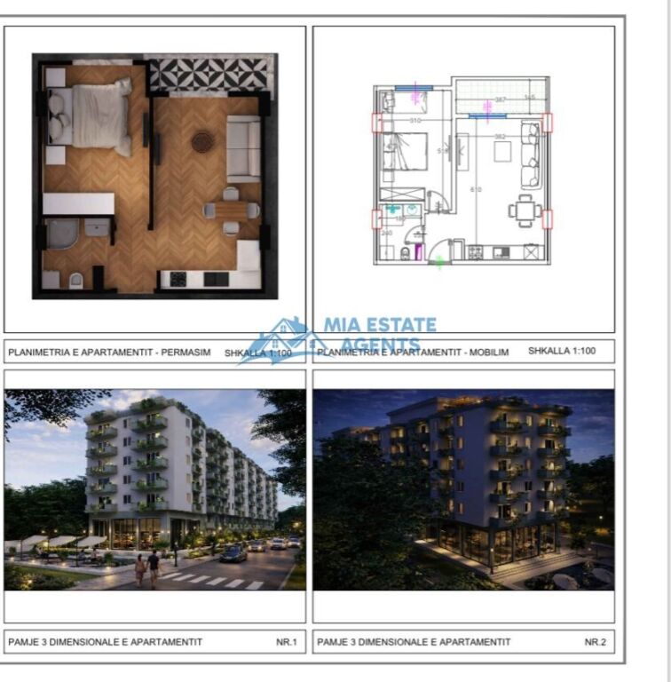 Apartment 1+1 at ERDIAR Residence!!!