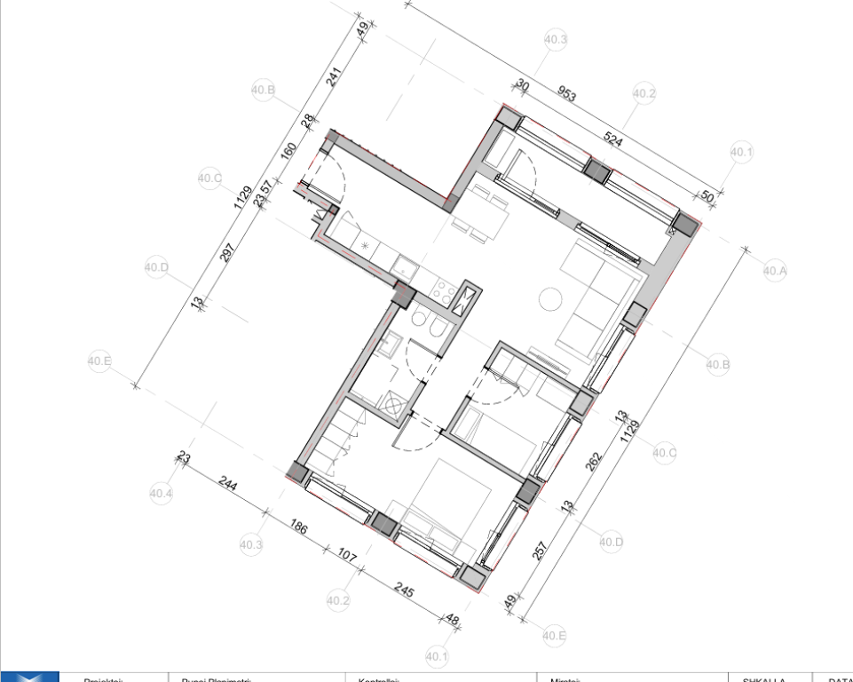 Apartament 2+1 në shitje tek Kompleksi Mangalem21, Ali Demi! ME HIPOTEKE