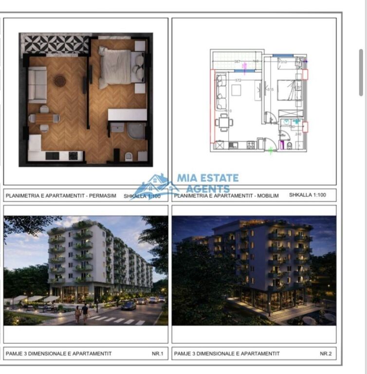 Apartament 1+1 per shitje tek ERDIAR Residence!!