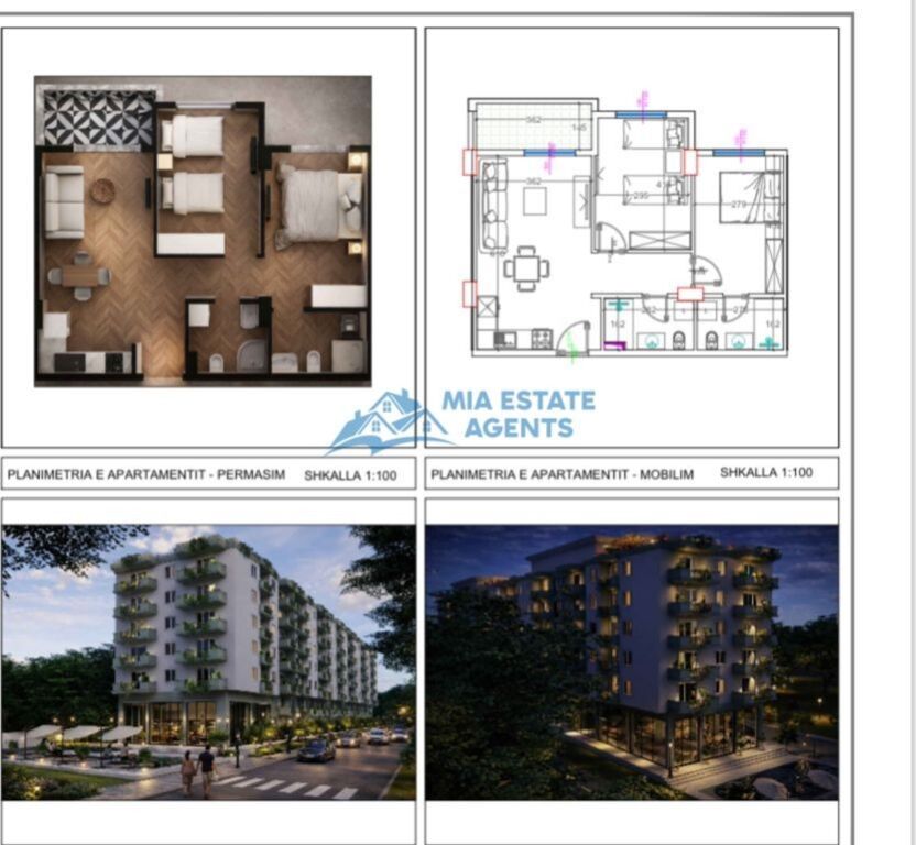 Apartament 2+2 per shitje tek ERDIAR Residence!!