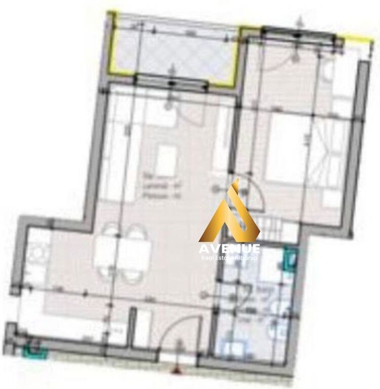 OCCASIONE! APPARTAMENTO 1+1 RESIDENZA ALUNA PASKUQAN, TIRANA