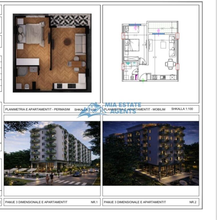 Apartament 1+1 per shitje tek ERDIAR Residence!!