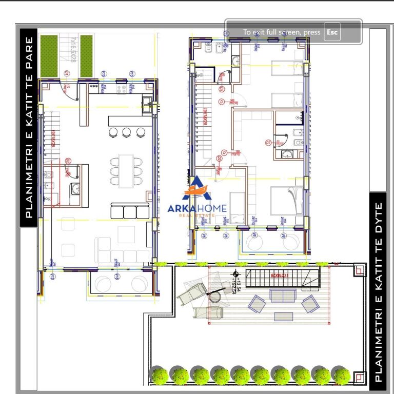 VENDESI DUPLEX 3+1+VERNAD "KODRA E DIELLIT 1" 370.000 EURO