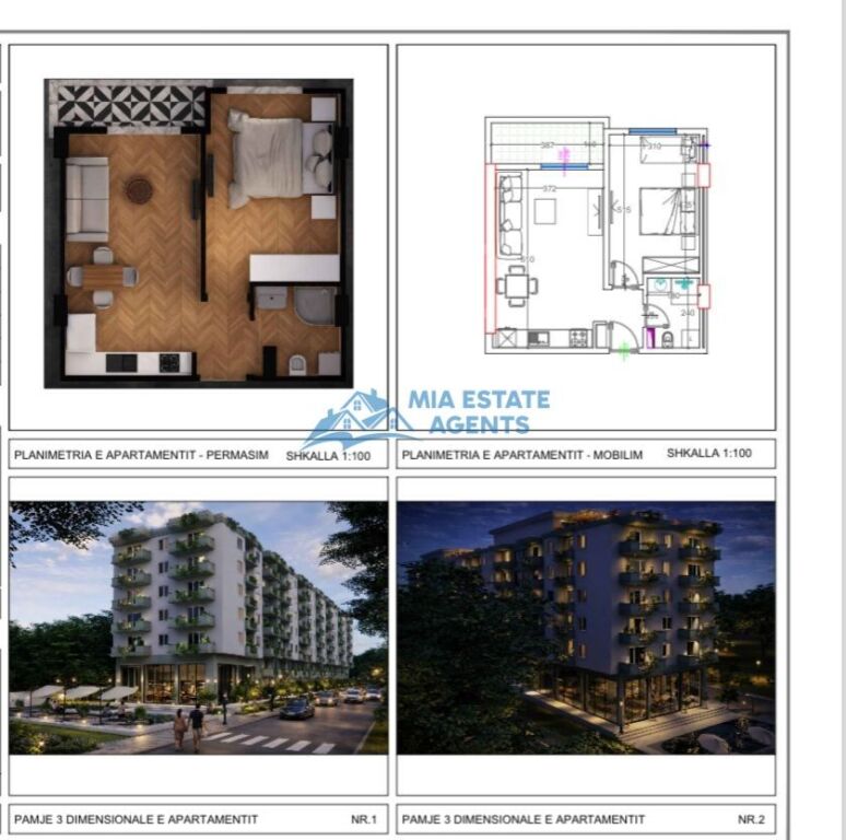 Apartament 1+1 per shitje tek ERDIAR Residence!!