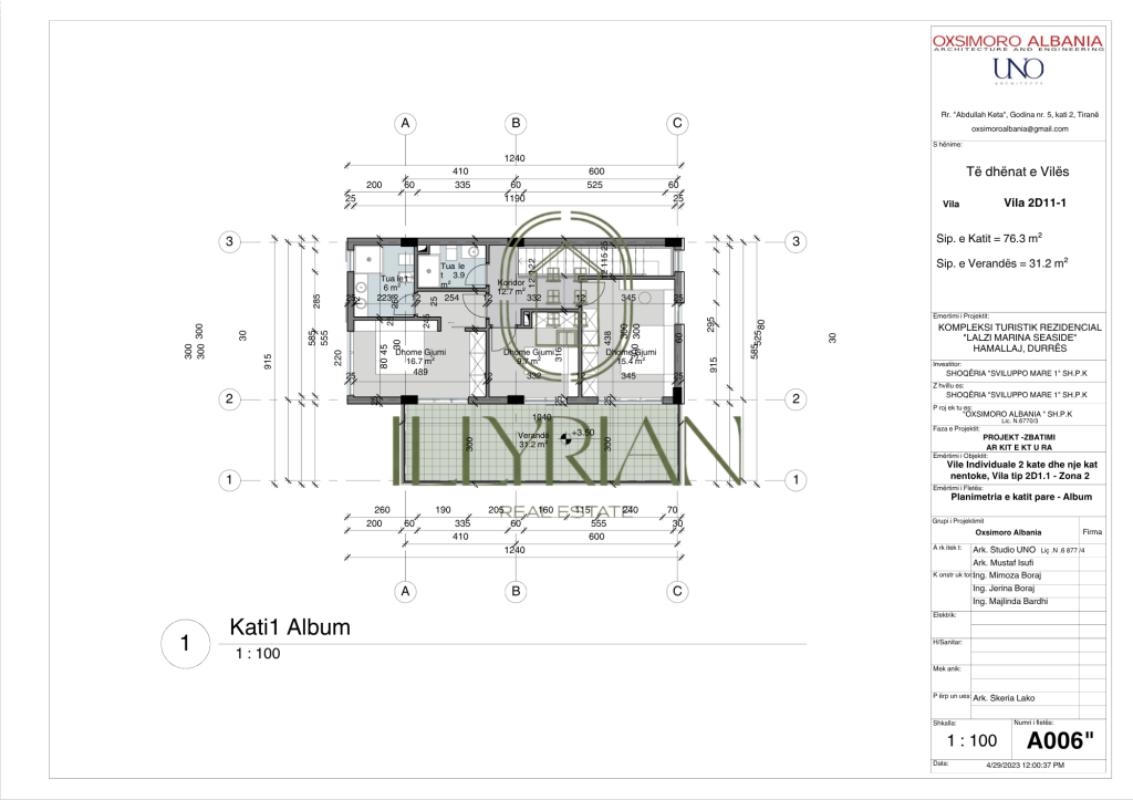 Vile për shitje në Hamallaj Durres