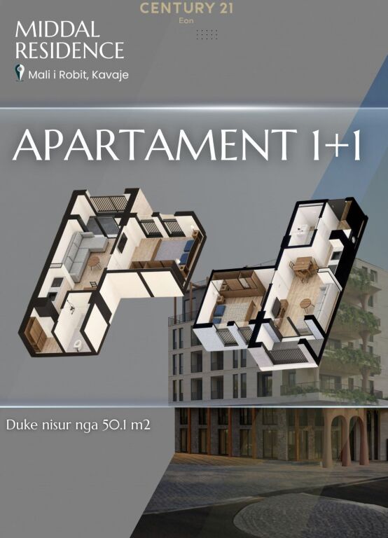 MIDDAL RESIDENCE – Mali i Robit 🌊 PAYMENT POSSIBILITY IN INSTALLMENTS !