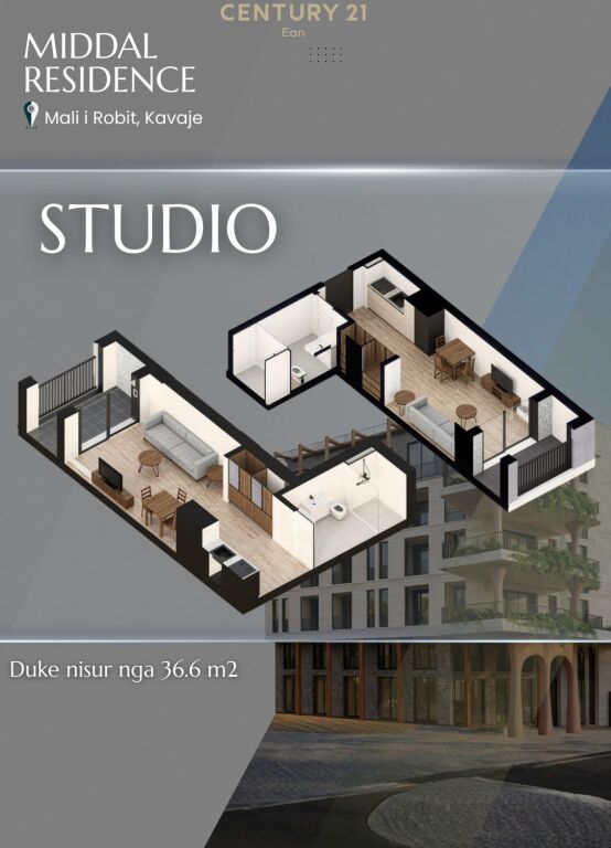 MIDDAL RESIDENCE – Mali i Robit 🌊 PAYMENT POSSIBILITY IN INSTALLMENTS !