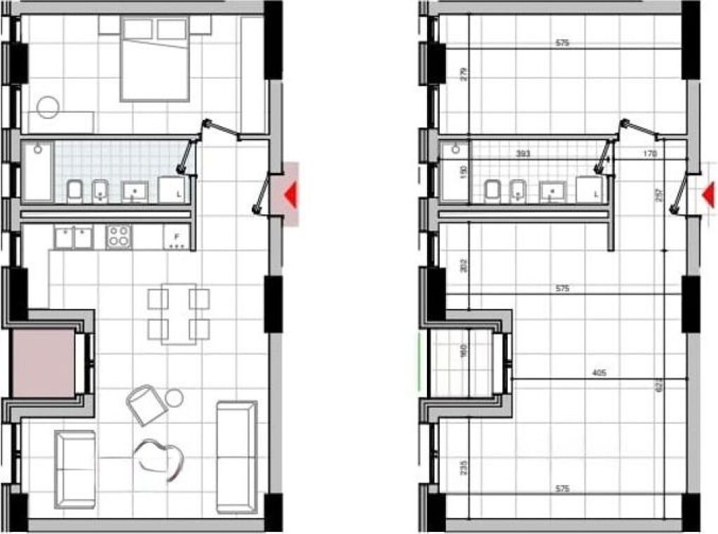APARTAMENT 1+1 PER SHITJE TEK BULEVARDI I RI