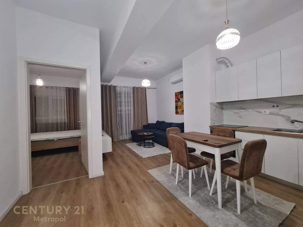 Shes apartament 1+1 te arreduar totalisht ne Rezidencen Kaimi! 119,000 €
