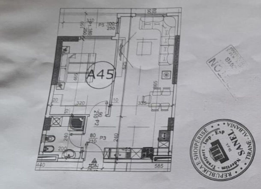 Vendesi in vendita 1+1 a Paskuqan
