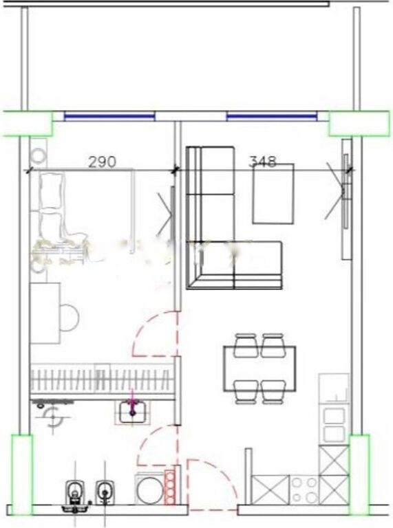 Apartament 1+1 Për Shitje në Shëngjin tek "Prishtina Tower"- 84,500€ | 80.46 m² 84,500 €
