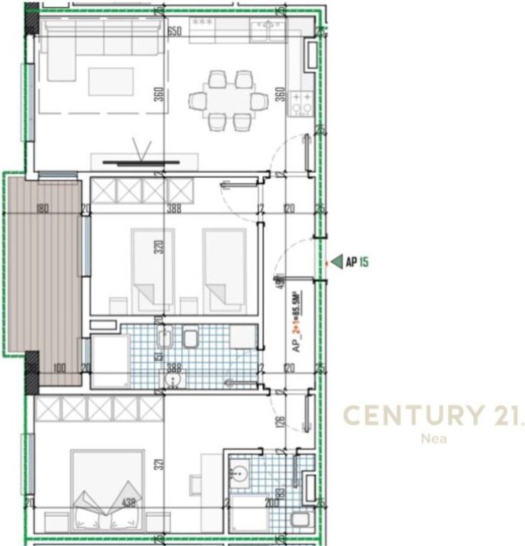 APPARTAMENTO 2+1 IN VENDITA A PAION RESIDENCE