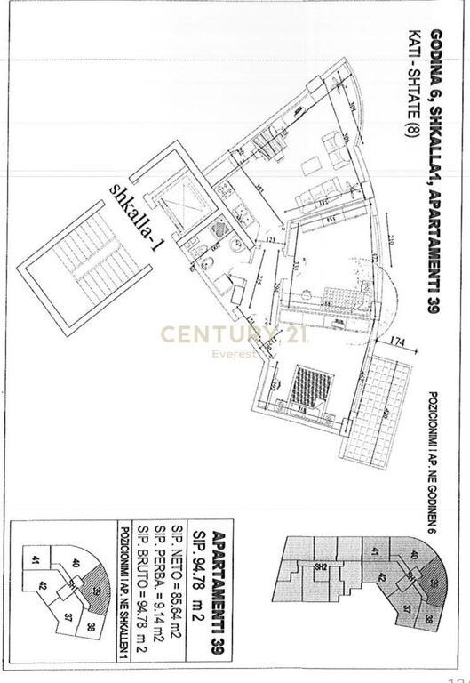 ASTIR, SELLING APARTMENT 2+1 145,000 € Total Area 95m2