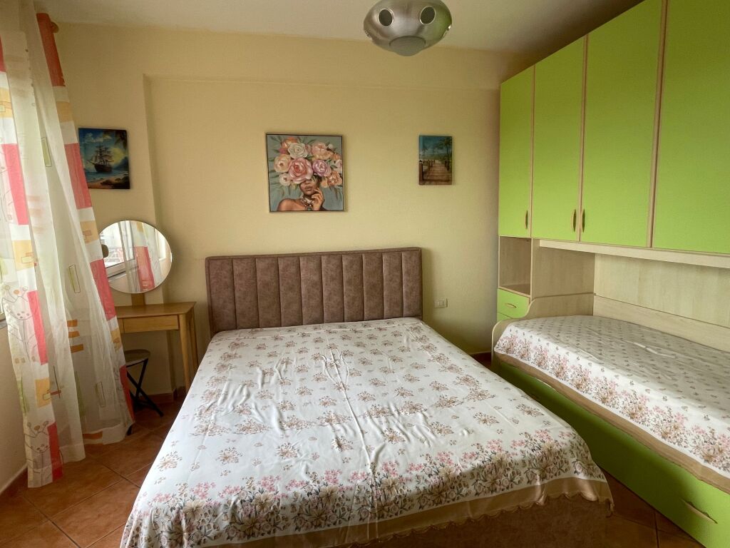 Apartment 1+1 for rent in the Plazh Iliria area, Durrës.