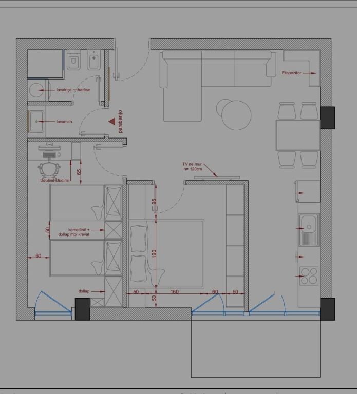 🏠Shitet Apartament 2+1 ne ndertim ne Ali Dem
