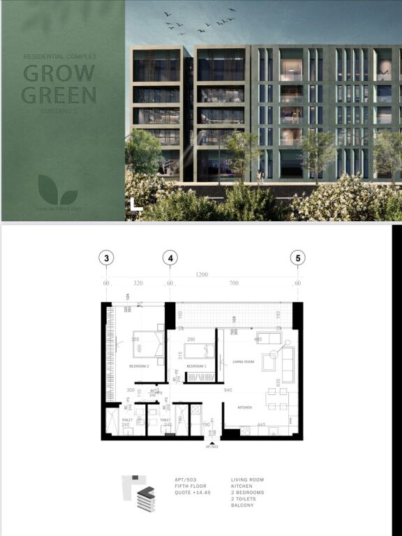 ‼️3+1 and 2+1 APARTMENT WITH SPECIAL PRICE FOR SALE IN GROW GREEN RESIDENCE SAUK‼️