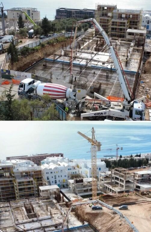 🏡 Shitet apartament 1+1 me oborr te Square Village Dhermi