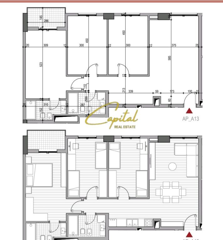 FOR SALE APARTMENT 3+1 5 MAJI STREET 189,000 EURO