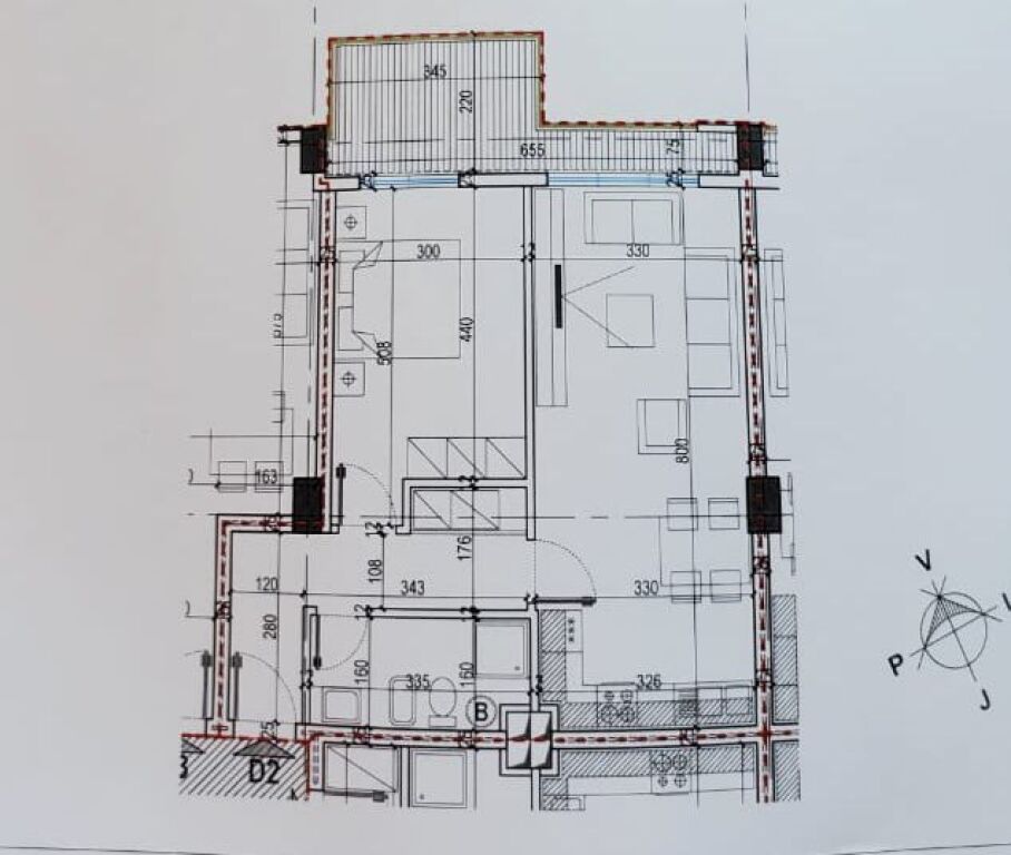FOR SALE APARTMENT 1+1‼️ 📍 E-88, DRITAN HOXHA STREET