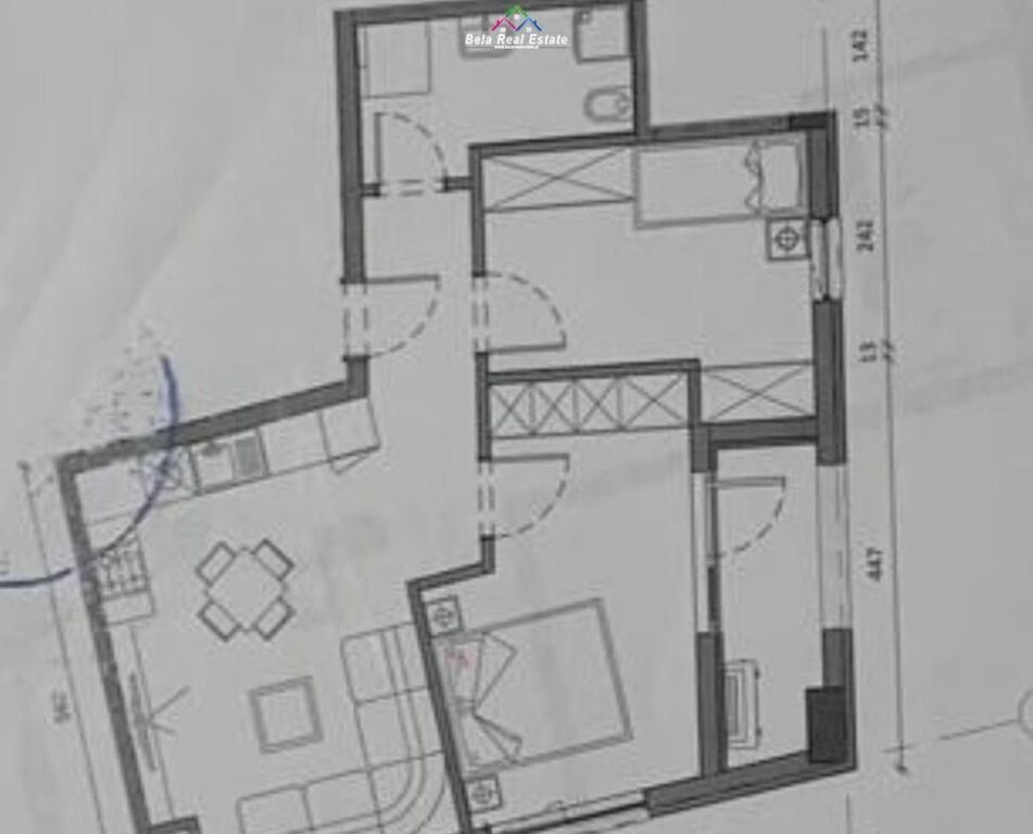 Apartment For Sale 2+1 In Ali Dem (ID B120827) Tirana