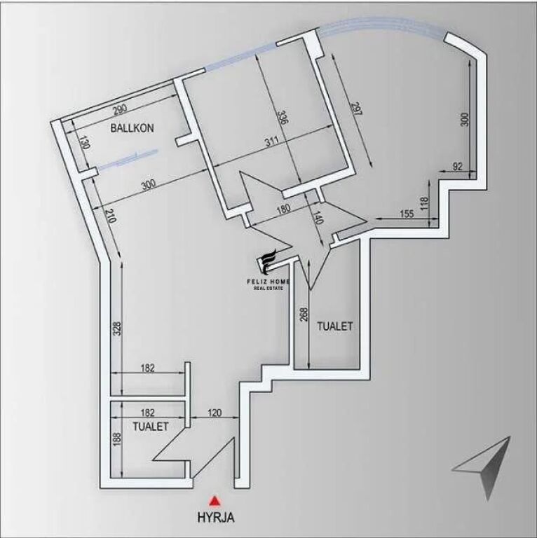 OFFICE FOR RENT 95 M2 KOSOVAREVE STREET 850 EURO FH-66410