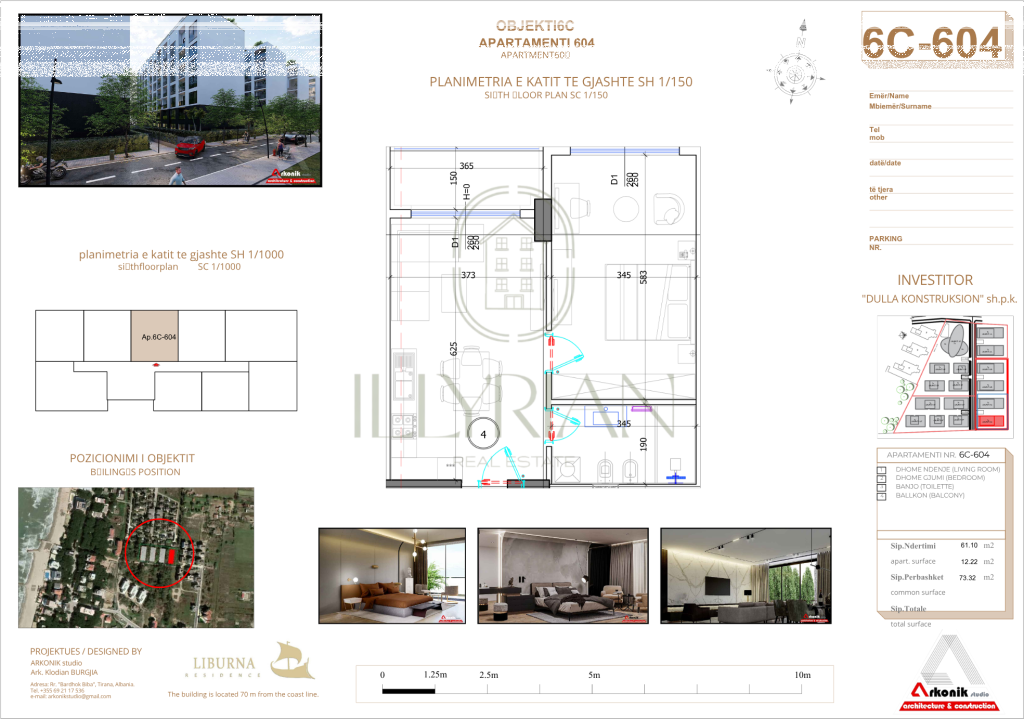 Jetë verore çdo ditë – Apartament modern per shitje tek Mali i Robit