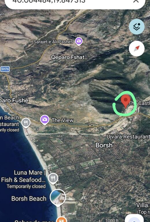 SUPER Tokë në Shitje 600 m2 📍Në Borsh - Te karburanti (Rruga e Lumit) 🔥 (79.000 EURO) ( super çmim)🔥100 m nga rruga Kryesore sa hyne te karburanti në Borsh.