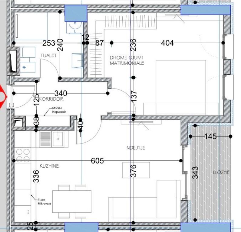 Appartamento 1+1 in vendita! Fine del Nuovo Viale, Inizio di Paskuqan