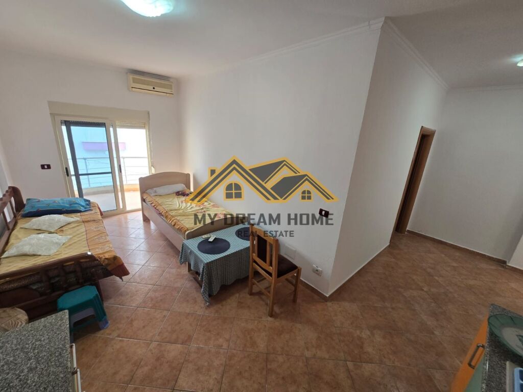 FOR SALE 1+1 APARTMENT WITH SEA VIEW NEAR THE ROCK OF KAVAJË
