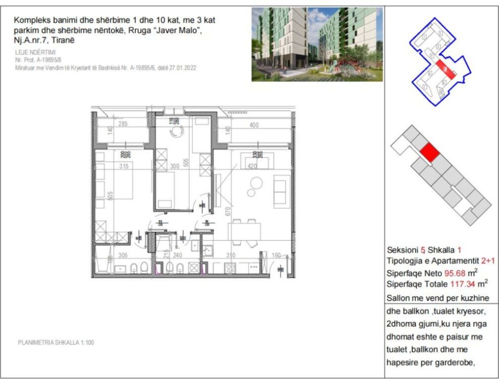 Appartamento presso RiverSide Residence 199.000 € ‼️