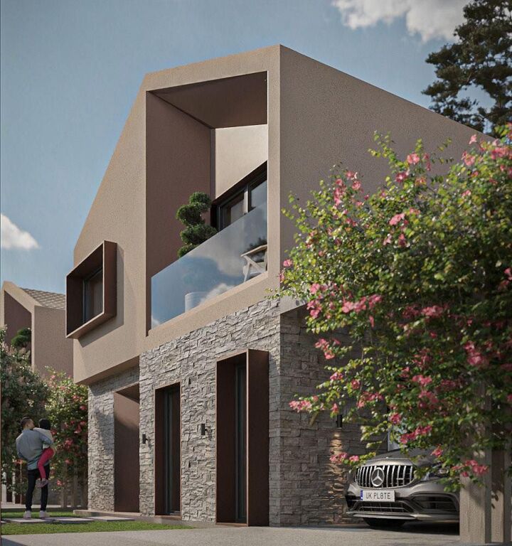 Shitet Vilë Luksoze me Pishinë 4+1 – Lundër Village &amp; Residence